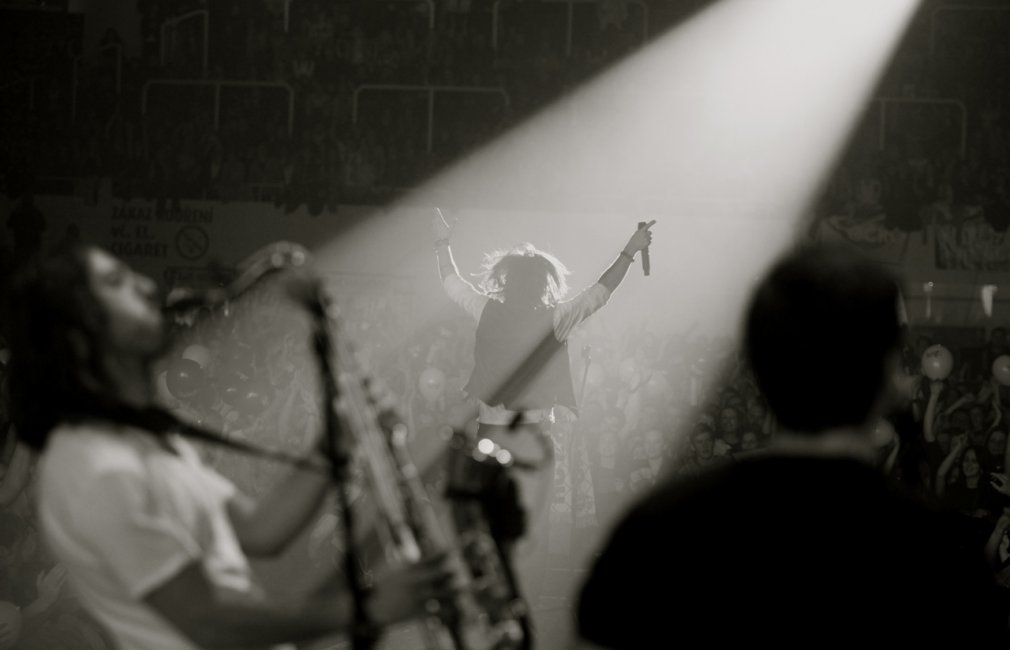 Inzerát Tour, koncert v Brně